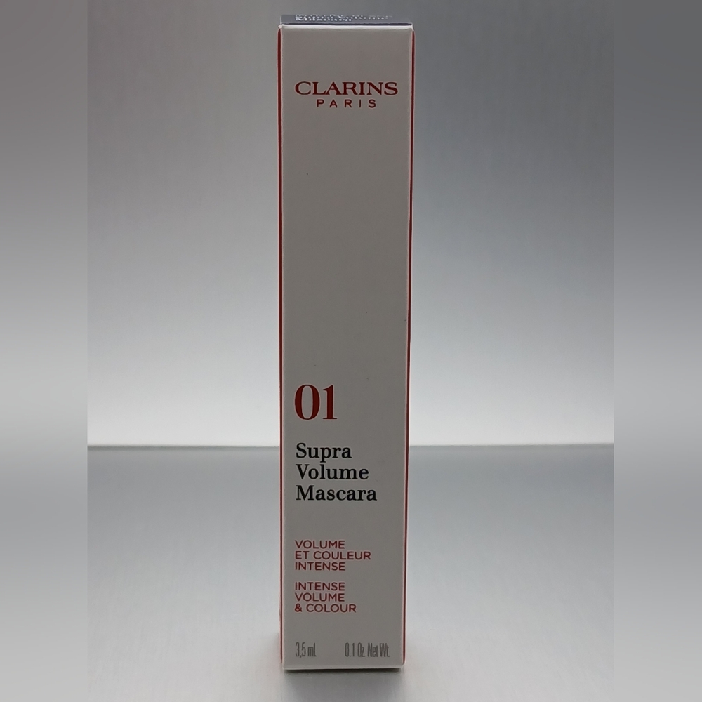 5 For $25 Item🌸 Clarins 01 Supra Volume Mascara INTENSE BLACK - Picture 2 of 5